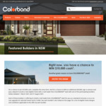 Win $10,000 Cash and an Extra $20,000 (after Contract Signing and Deposit Paid) from Colorbond