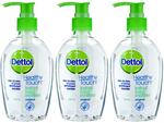 3x Dettol 200ml Healthy Touch Alcohol Based Hand Sanitiser with Pump $10 Delivered @ Walla