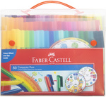 Faber-Castell Connector Pens with Case & Colour Wheel 80pce $18 (RRP 37) + Delivery (Free C&C Sydney) @ Peter's of Kensington