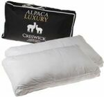 Alpaca Luxury Pillow - Twin Pack $135.20 (Was $329) @ Buy Aussie Now