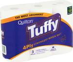 ½ Price Tuffy 4 Ply Paper Towel Pk 3 $2.15,  Connoisseur Ice Cream 4/6 Pack $4.30 @ Woolworths