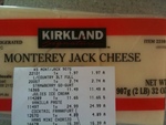 Monterey Jack Cheese - $1.97 - 907g - Costco Auburn