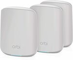 NetGear Orbi Dual Band Mesh Wi-Fi 6 System (RBK353), Router + 2 Satellite $379.99 + Delivery ($0 with Prime) @ Amazon UK via AU