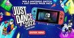 Win a Nintendo Switch and Just Dance 2022 Worth $538 or 1 of 4 copies of Just Dance 2022 Worth $69 from Nine Entertainment
