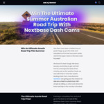 Win 1 of 5 Nextbase Dash Cam and Airbnb/Coles Group Gift Cards Prize Packs Worth $1,727.99 from Nextbase