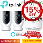[eBay Plus] TP-Link KC300S2 Kasa Smart Wire-Free Camera System IP65 $152.15 Delivered @ Shopping Express via eBay