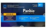 Abbott Panbio Covid19 Rapid Antigen Test Kit -Nasal Swab - Box of 20 Tests $249 Delivered @ Your Discount Chemist