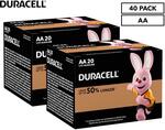 2 x 20-Pack Duracell Coppertop AA Battery/ 20 Pack AAA Battery $9.80 + Delivery ($0 with OnePass-Free to Join & Trial) @ Catch