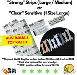 100 Bonus Strips on 200-Pack SleepQuiet Nasal Strips $37.99 & Free Tracked Delivery @ SleepQuiet Nasal Strips & eBay
