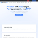 Free VPN Service - No Sign up/Email Required @ Bright VPN