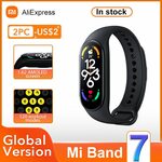 Xiaomi Mi Band 7 Fitness Tracker US$36.96 (~A$54.55) Delivered @ Mi Global Zone AliExpress