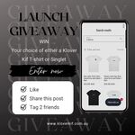 Win a Tee or Singlet of Your Choice from Klover KIF Apparel
