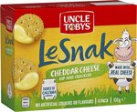 Uncle Tobys Le Snak Cheddar Cheese Dip and Crackers 6 Pack 132g $2.50 + Delivery ($0 with Prime/ $39 Spend) @ Amazon AU