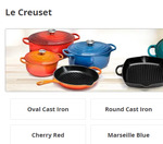 Le Creuset Cookware Sale: Cast Iron Casserole 20cm $239, 24cm $289, 28cm $379 + Post (Free Del with Kogan First) @ Kogan
