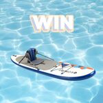 Win 1 of 4 Komodo Inflatable Stand Up Paddle Boards from Shopback