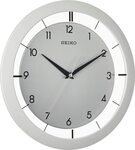 Seiko 11" Brushed Metal Wall Clock (Silver colour) QXA520WLH $68.02 Delivered @ Amazon AU