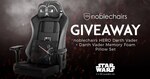 Win a Noblechairs HERO Darth Vader Edition and a Noblechairs Darth Vader Pillow Set from Pro Gamersware GmbH