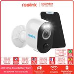 Reolink Argus 3 Pro + Solar Panel - 4MP 2.4/5GHz Outdoor Battery Camera US$104.25 (~A$155.88) @ Reolink via AliExpress