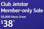 [Club Jetstar] Members Sale: SYD ↔ MEL $38, MEL ↔ Gold Coast $38, ADL ↔ Hobart $38, BNE ↔ Hobart $38 and More @ Jetstar
