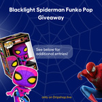 Win a Blacklight Spider-Man Funko Pop from Drip for Days