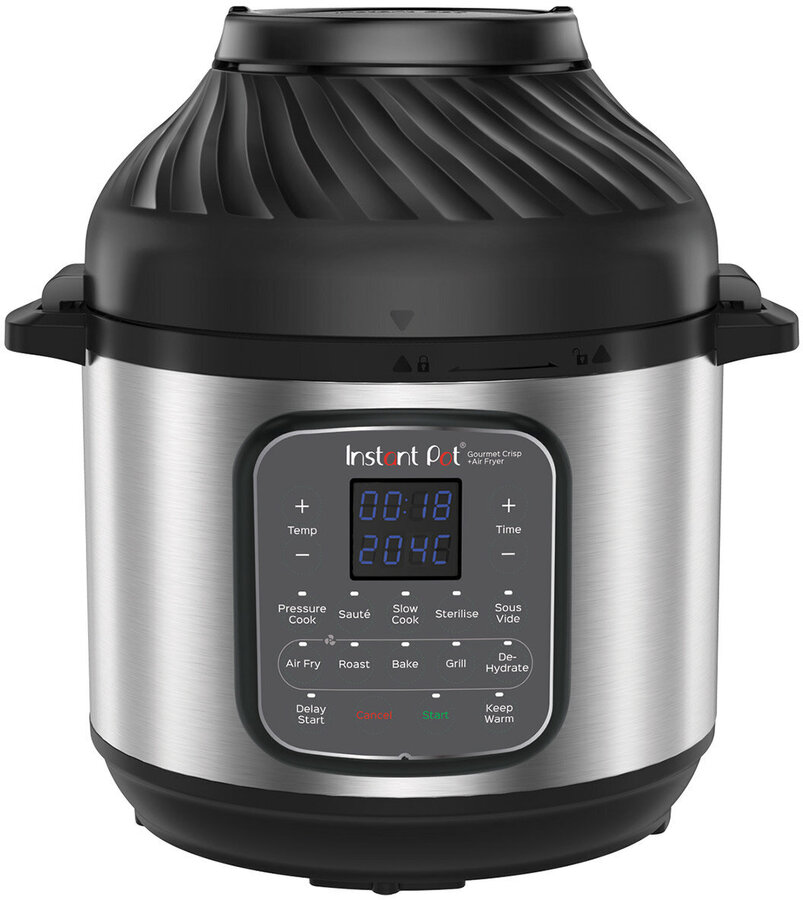 Instant Pot Gourmet Crisp 8L Airfryer and Pressure Cooker 169.99