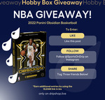 Win a 2022 Panini Obsidian Basketball Hobby Box from Drip for Days