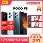 POCO F5 5G (6.67" AMOLED, 8GB/256GB, SD7+ Gen 2, 64MP) US$340.60 (~A$514.82) Delivered @ Xiaomi Mi - Global Store AliExpress