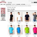 Hallenstein Brothers - 2 Polo Shirts for NZ$40 (AUD$32!) - Plus FREE Shipping to Australia!