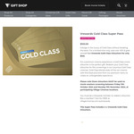 4x Vrewards Gold Class eVouchers for $100 (Free Membership Required, Ticket Booking Fee Not Included) @ Village Cinema