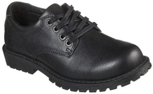 SKECHERS Grommetz Kids' School Shoes - Black Leather US Sizes 11 & 12 - $49.99 (Was $120) + Free Delivery @ Big Brands Aus eBay