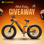 Win a CycUltra Electric Bike or 1 of 6 Minor Prizes from Cycrown