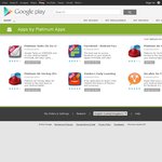 Android Tablet Apps from Platinum Apps (Aussie Dev) on Google Play at Least 50% off