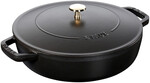 Staub 26cm Round Sauté Pan $244.49 (RRP $814.95) Delivered @ Zwilling