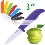 Eco-Friendly 3" Chic Chefs Ceramic Knife $5.91 Free Shipping
