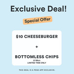 [WA] Various Credits/Vouchers + $10 Cheeseburger & Bottomless Fries (ibbys) + $10 Dubai Strawberry Chocolate Cup (PK) @ Pegs App