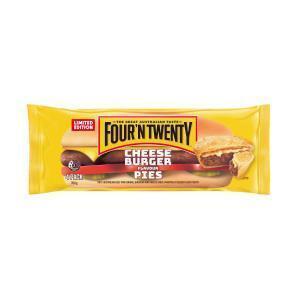 Four'N Twenty Cheeseburger Pie 4-Pack 700g $5.00 @ Coles