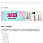 Dermalogica Products 20% off + Further 20% off with Code + $7.95 Delivery ($0 NSW C&C/ $50 Order) @ Oz Hair & Beauty