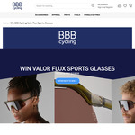 Win a Pair of Valor Flux Sports Glasses Worth $219.99 from BBB Cycling