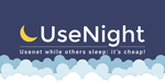 Usenet 30-Day Plan €1.99 / A$3.52 (50 Connections, Unlimited Speed from 00:00 to 11:00 CET) @ UseNight