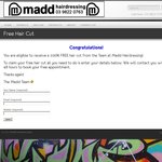 Get a Free Haircut at Madd Hairdressing in Malvern (Melbourne)