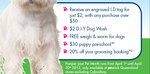 Free Weigh & Worm for Dogs, $2 DIY Dog Wash Queensland Excludes Caboolture @ Petstock.com.au