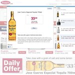 Jose Cuervo Especial Tequila 700ml for $33.99 at Kemenys ($10 Delivery Fee)