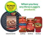 Woolworths: Free Pizza Tray & Receipe Book with Any Three Leggo's Products (5-11 June)
