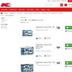 SKYLANDERS Giants $12 Singles Inc. Lightcore $9 Adventure Packs $14 3 Pack $14 and $24 at Kmart