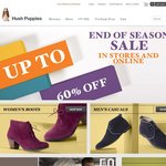 Hush Puppies up to 60% off. ~68% off with Code. (Free Delivery)