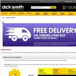 Free Delivery On Orders over $50 @ DSE Starts Today Ends Tomorrow