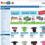 Toys R Us - ClickFrenzy Deals - Train Table - $130 | 10' Trampoline - $249.99 | +more