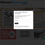 Popup Snow Sale - up to 90% off - Big Brands Including Burton, Drake, Technine and More