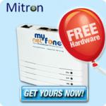MyNetFone VoIP Sale - FREE Mitron MV1 VoIP Phone Adaptor - $10 freight charge