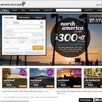 Air New Zealand to Los Angeles Return ex Melb $840, Syd $856, Adel $845, Bris $856